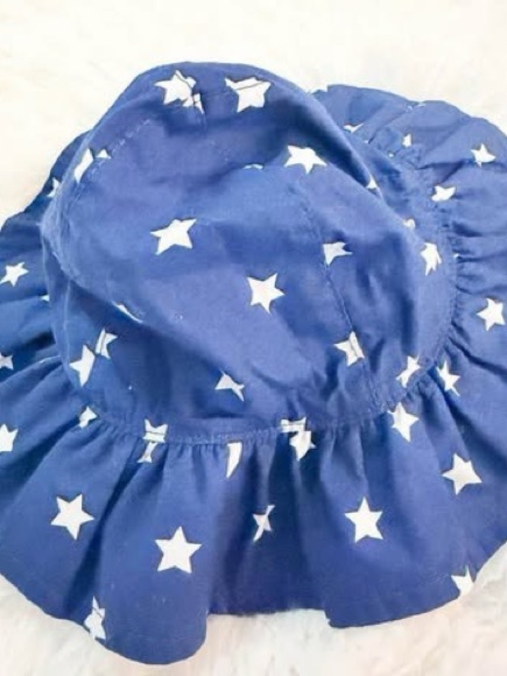 Carter’s Blue Star Baby Sun Hat 0-3M Bucket Hat